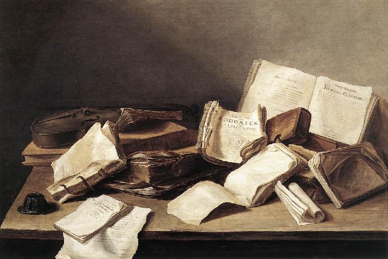 HEEM, Jan Davidsz. de Still-Life of Books sg